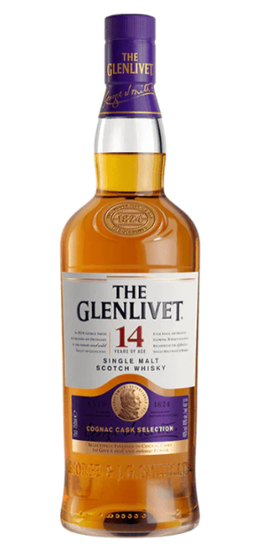 The Glenlivet Cognac Cask Selection 14 Year Old Single Malt Scotch Whisky 750ml