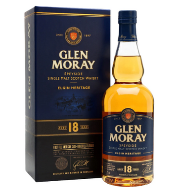 Glen Moray Elgin Heritage 18 Year Old Single Malt Scotch Whisky 750ml