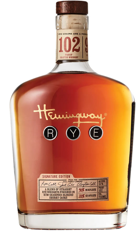 Hemingway Signature Edition Rye Whiskey 750ml