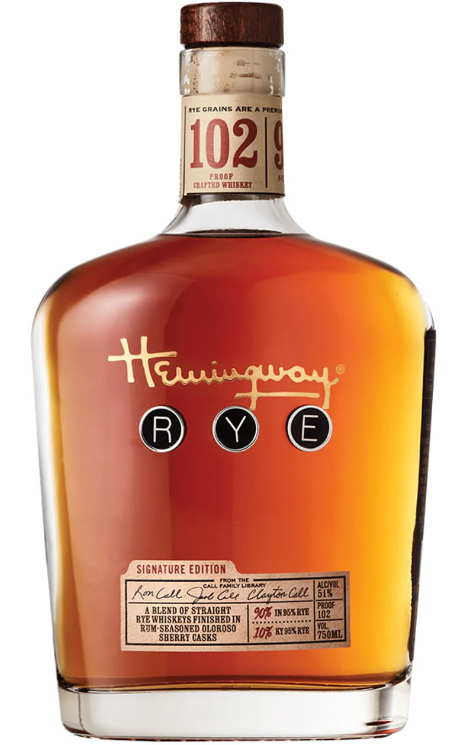Hemingway Signature Edition Rye Whiskey 750ml – Malibu Liquor & Wine