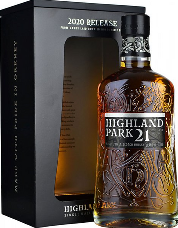 2020 Highland Park 21 Year Old Single Malt Scotch Whisky 750ml