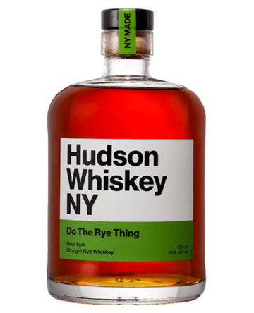 Tuthilltown Spirits Hudson Whiskey NY 'Do the Rye Thing' Straight Rye Whiskey 750ml