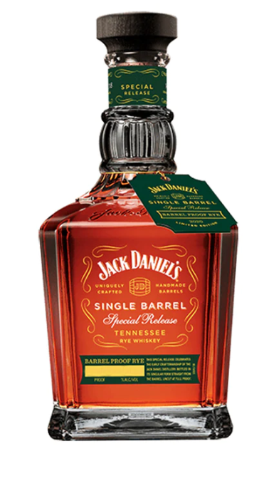 Jack Daniel's 'Single Barrel' Special Release Barrel Proof Rye Tennessee Whiskey 135.8 Proof .750ml