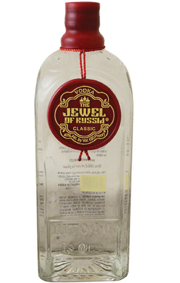 The Jewel of Russia Classic Vodka Russia 1ltr