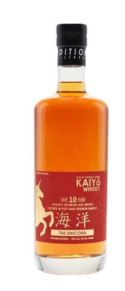 Kaiyo The Unicorn 10 Year Old Wood Library Series Japanese Whisky, Japan, 750ml