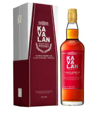 Kavalan Oloroso Sherry Oak Single Malt Whisky Taiwan 750ml