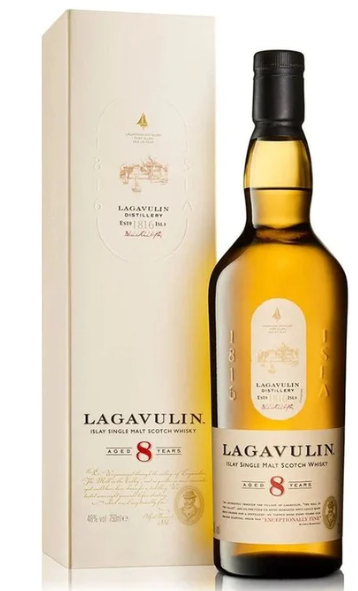 Lagavulin 8 Year Old Isaly Single Malt Scotch Whisky .750ml