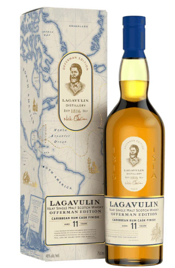Lagavulin Offerman Edition Carribean Rum Cask Finish 11 Year Old Single Malt Scotch Whisky 750ml
