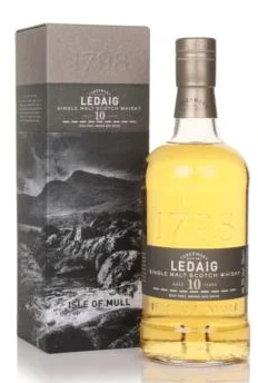 Ledaig 10 Year Old Single Malt Scotch Whisky Isle of Mull, Scotland 750ml