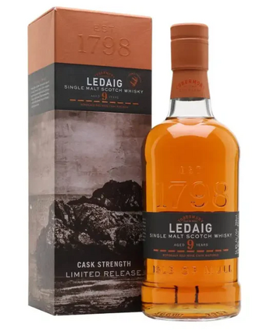 Ledaig Bordeaux Red Wine Cask 9 Year Old Single Malt Scotch Whisky 700ml