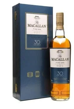 The Macallan Fine Oak 30 Year Old Single Malt Scotch Whisky .750ml