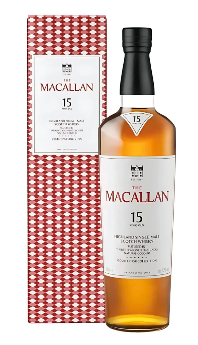 Macallan 15 Year Double Cask Single Malt Scotch Whisky .750ml