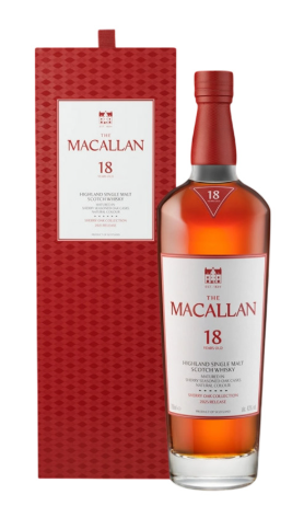 The Macallan 18 Year Old Sherry Oak Single Malt Scotch Whisky 750ml