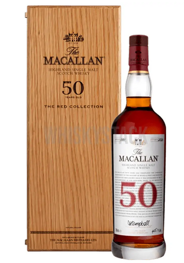 The Macallan 'The Red Collection' 50 Year Old Single Malt Scotch Whisky 700ml