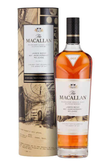 The Macallan James Bond 60th Anniversary Decade V Single Malt Scotch Whisky 700ml