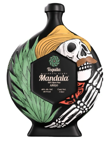 Mandala Dia De Los Muertos Edition  Añejo Tequila 1 Liter