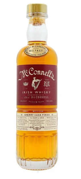 McConnell's Sherry Cask Finish 5 Year Old Irish Whiskey 750ml