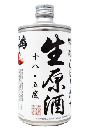 Narutotai Genshu Nama Ginjo Sake Japan 720ml