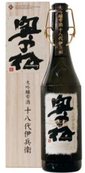 Okunomatsu 'Juhachidai ihei' Shizuku Daiginjo Sake Japan 720ml