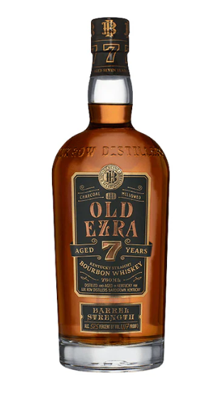 Old Ezra Brooks 7 Years Old Barrel Strength Kentucky Straight Bourbon Whiskey 750ml