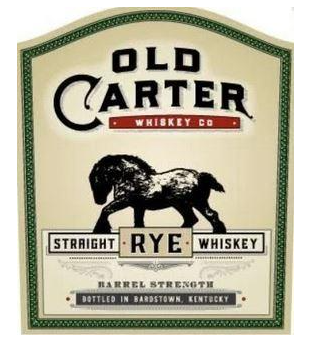 Old Carter Whiskey Co. Batch 10 Straight Rye Whiskey .750ml
