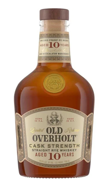 Old Overholt 10 Year Old Straight Rye Whiskey Kentucky, USA 750ml