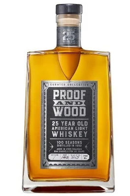 Proof and Wood '100 Seasons' 25 Year Old American Light Whiskey Tennessee, USA 750ml