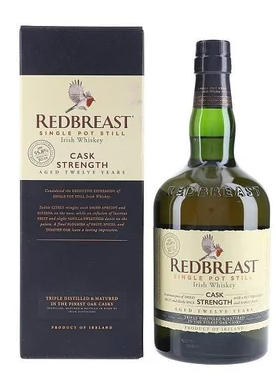 Redbreast 12 Year Old Cask Strength Single Pot Still Irish Whiskey .750ml