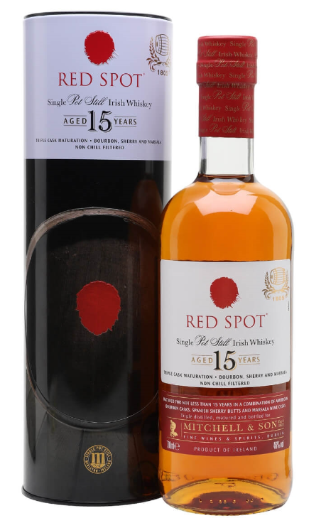 Mitchell & Son Red Spot 15 Year Old Single Pot Still Irish Whiskey 750ml