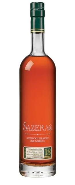 Sazerac 18 Year Old Straight Rye Whiskey Kentucky USA 750ML