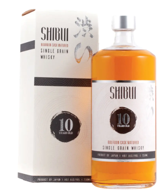 Shibui 10 Year Old Bourbon Cask Single Grain Whisky .750ml