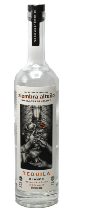 Siembra Alteno Tequila Blanco Jalisco, Mexico 750ml