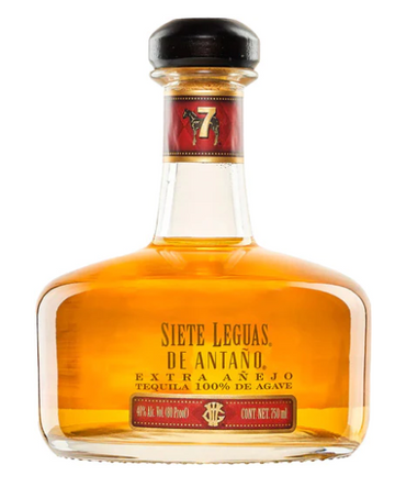 Siete 7 Leguas D'Antano Tequila Extra Anejo Jalisco, Mexico 750ml