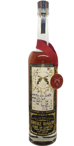 Smoke Wagon 'Rare and Limited' The First 10 Straight Bourbon Whiskey Nevada, USA 750ml
