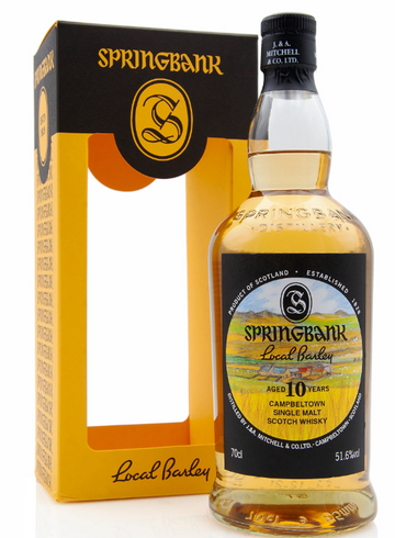 2021 Springbank Local Barley 10 Year Old Single Malt Scotch Whisky Campbeltown, Scotland 750ml