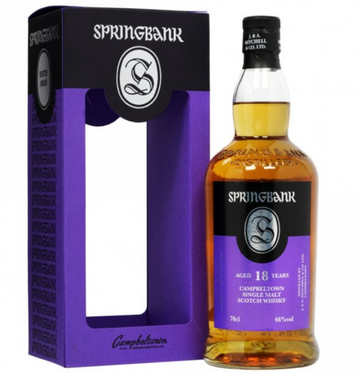 2014 Springbank 18 Year Old Single Malt Scotch Whisky Campbeltown, Scotland