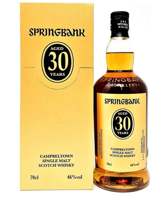 2024 Springbank 30 Year Old Single Malt Scotch Whisky Campbeltown, Scotland 700ml