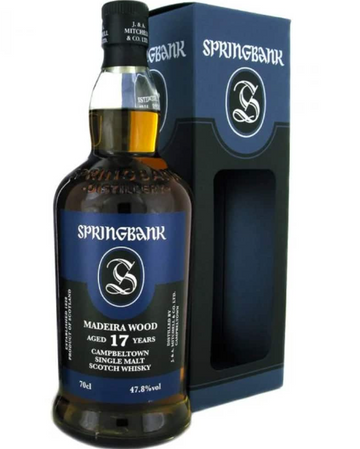 2002 Springbank Madeira Cask Matured 17 Year Old Single Malt Scotch Whisky 750ml