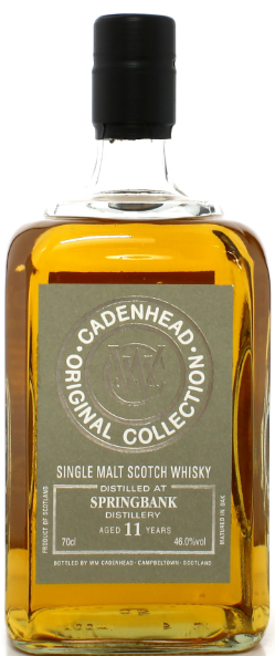 Cadenhead's Springbank 11 Year Old Single Malt Scotch Whisky