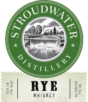 Stroudwater Distillery Rye Whiskey Maine, USA 750ml