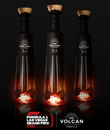 Volcan de Mi Tierra Tequila X.A Formula 1 Las Vegas Grand Prix Limited Edition 750ml