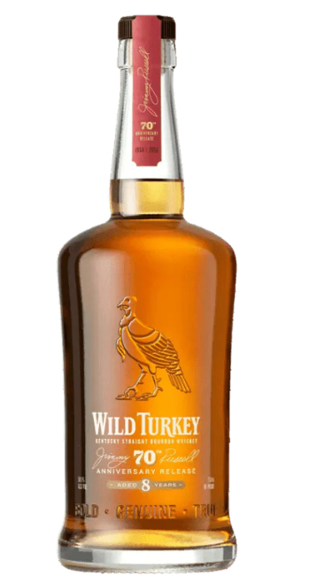 Wild Turkey Jimmy Russell's 70th Anniversary Release 8 Year Old Kentucky Straight Bourbon Whiskey 750ml