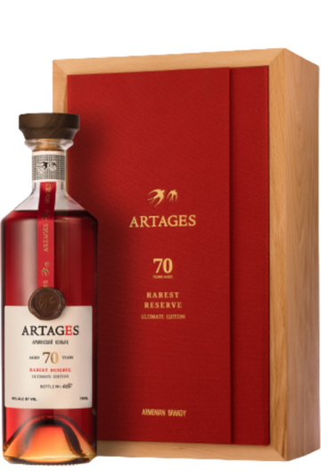 Artages Armenian Brandy 70 Year Old .700ml
