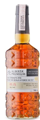 Alberta Premium Cask Strength Rye Whisky .750ml