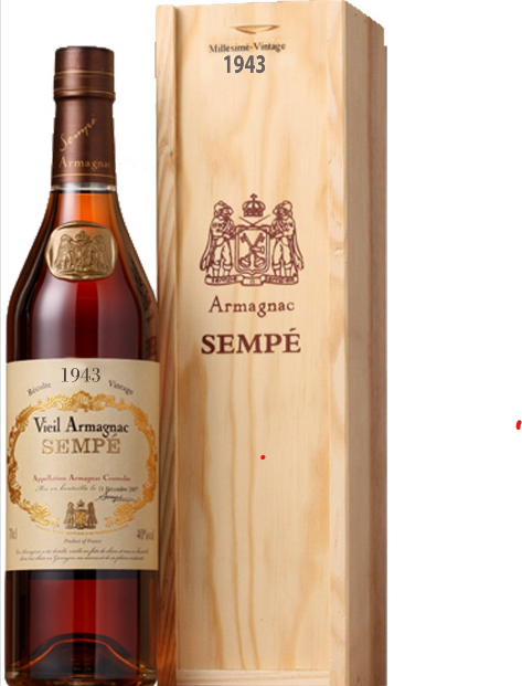 1943 Sempe Vintage Armagnac .750ml – Malibu Liquor & Wine