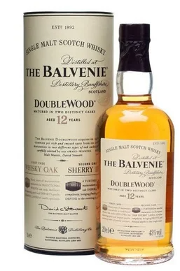 The Balvenie 12 Year Old DoubleWood Single Malt Scotch Whisky .750ml
