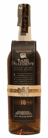 Basil Hayden's 10 Year Old Kentucky Straight Bourbon Whiskey .750ml