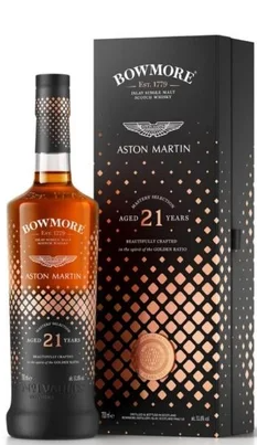 Bowmore Aston Martin Masters Selection 21 Year Old Single Malt Scotch Whisky .750ml