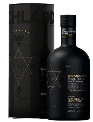 Bruichladdich Black Art 09.1 Edition 29 Year Old Unpeated Single Malt Scotch Whisky .750ml