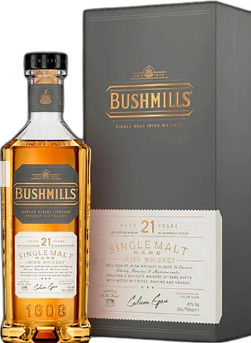 Bushmills 21 Year Old Single Malt Irish Whiskey .750ml